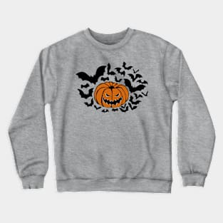 Pumpkin Bats Crewneck Sweatshirt